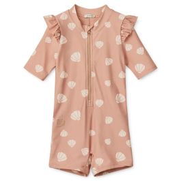 Amel Printed Swim Jumpsuit | Shell / Pale Tuscany