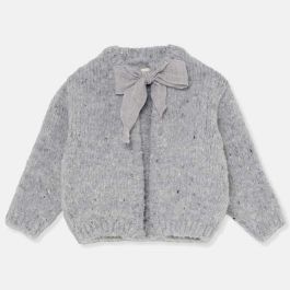 Andrea Flecked Tricot Cardigan