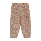 The Flowers Pleated Pant | Powder Pink/Grass Green