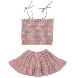 Alice Top & Alice Skirt | Blossom Check