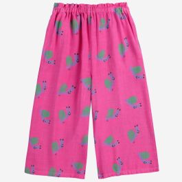 Funny Snail All Over Woven Culotte Pants