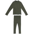 Betsy Lace Tee & Legging | Deep Forest