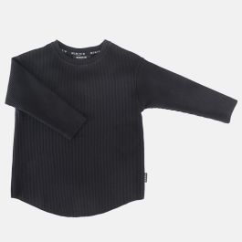 Black Ribbed Longsleeve