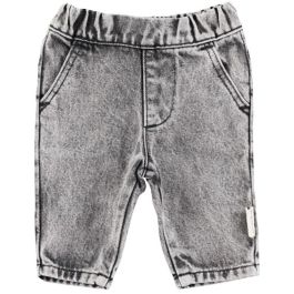 Baby Trousers | Washed Black Denim