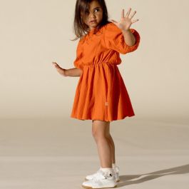 Balloon Dress | Red Coral