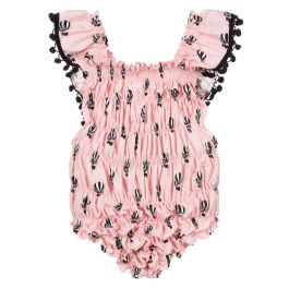 Balloons Cotton Romper Swimsuit
