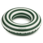Baloo Swim Ring | Stripe: Garden Green/Creme De La Creme