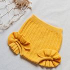 Mustard Ribbed Short