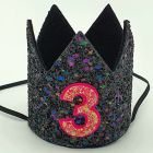 Black & Hot Pink Crown | 3