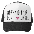 Black Mermaid Hair Don't Care Hat