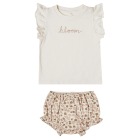 Bloom Ruffle Tank & Spring Meadow Essential Bloomer