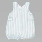 Blue Stripes Boy Romper