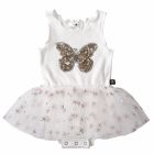 Butterfly Baby Tutu Dress | White