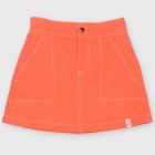 Cassie Mini Skirt Twill | Orange