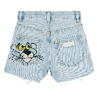 Cherryl Bleached Blue Panther