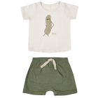 Cool As A Cucumber Tee & Fern Shorts