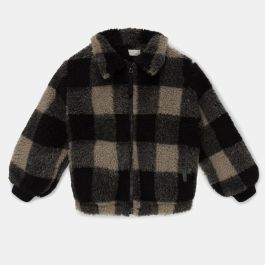 Plaid Sherpa Jacket