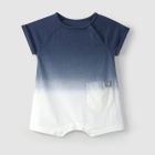 Dip Dye Romper | Indigo