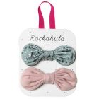 Ditsy Garden Bow Clips