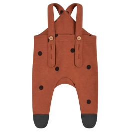 Earth Dots Salopettes W/ Contrast Feet