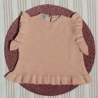 Pink Peach Knit Top