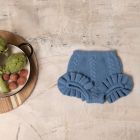 Blue Ruffle Bloomer