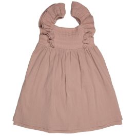 Favo Mixed Dress | Pale Mauve