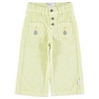 Flare Trousers | Green Lime