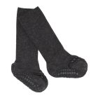 Bamboo Non-Slip Socks | Dark Grey Melange