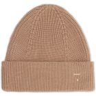 Knitted Beanie | Biscuit