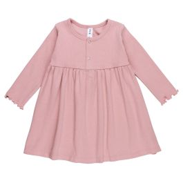 Dusty Rose Rib Dress