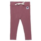 Plum Rib Leggings