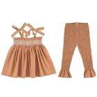 Helena Top & Helena Leggings | Caramel