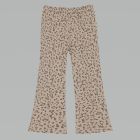 Flared Pants | Beige Leo