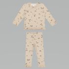 Rib Wrap Tee & Rib Ruffle Leggings | Acorn