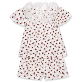 Pajama Melody & Zoe Set | Rose Print