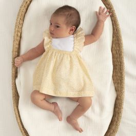 Yellow Floral Body Dress