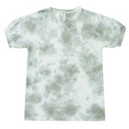 Jersey Shirt Dress | Aqua Tie Dye