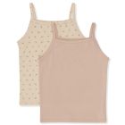 2 Pack Basic Strap Top | Pètales