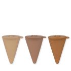 3 Pack Pop Up Ice Moulds  | Berry