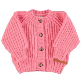 Knitted Baby Cardigan | Pink