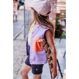 Lenny Vest | Lavender/Orange/Banana