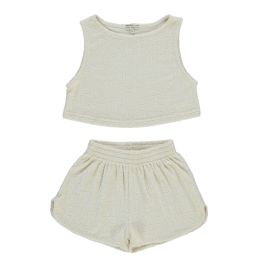 Natural Lee Top & Shorts | Set