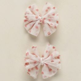 Flutter Tulle Clips | Hearts
