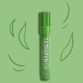 Temporary Tattoo Felt Pen | Green