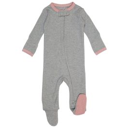 Zipper Footie | Mauve