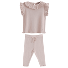 Openwork Tee & Leggings