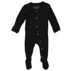 Organic Footie | Black