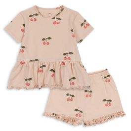 Basic Frill Set | Ma Grande Cerise Pink