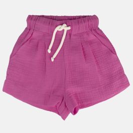 Pink Muslin Shorts